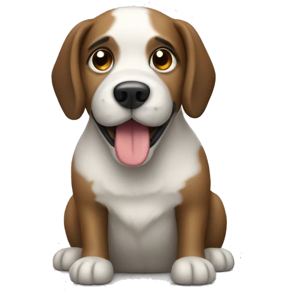 Dog car emoji