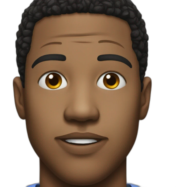 jonathan majors realistic face emoji