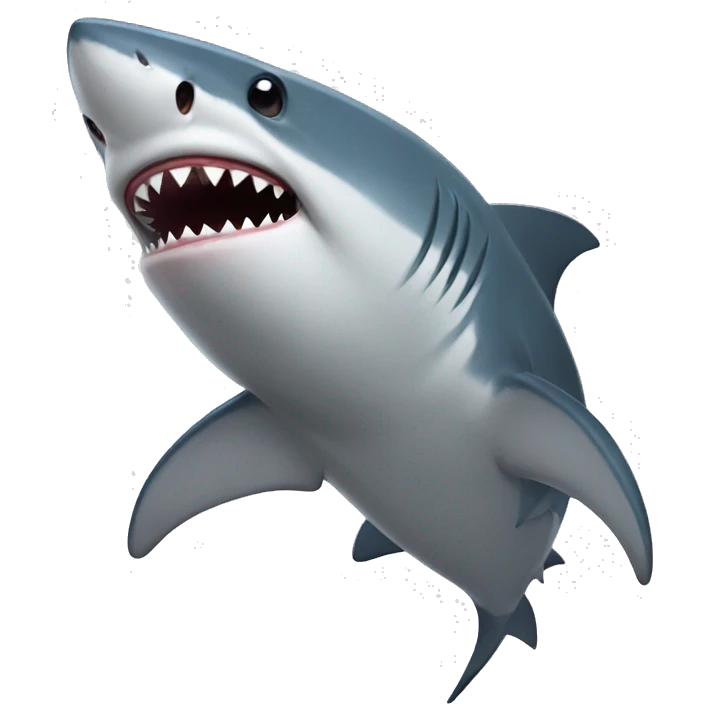 Shark love emoji