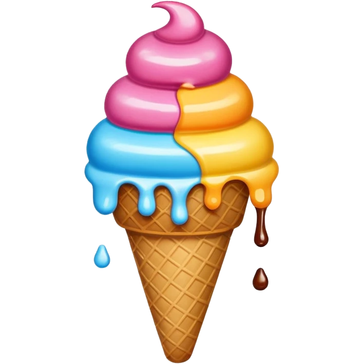 sideways ice cream emoji