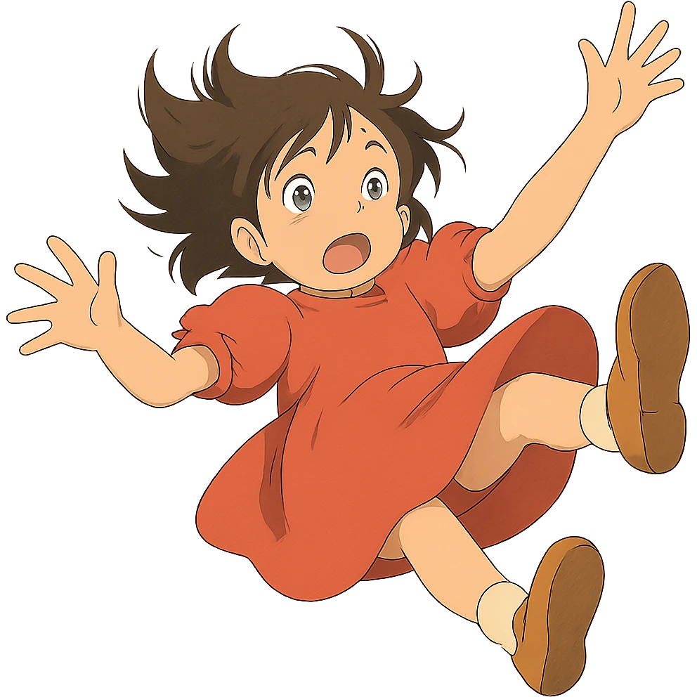 falling emoji