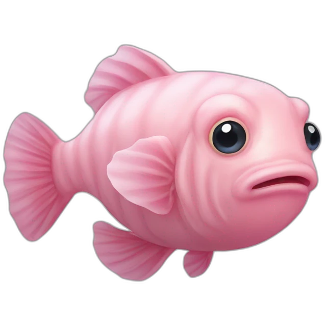 Blob fish emoji