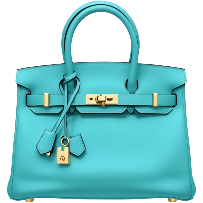 Tiffany blue Birkin  emoji