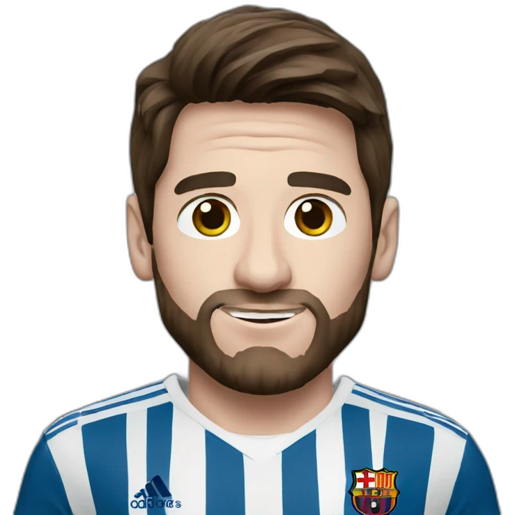 messi fan emoji