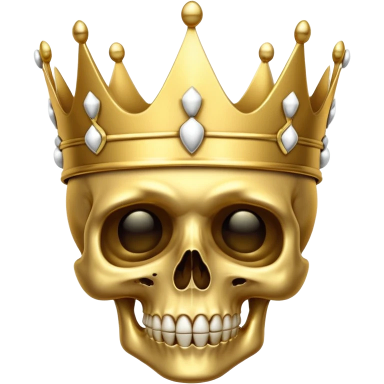 👑💀🤫 emoji