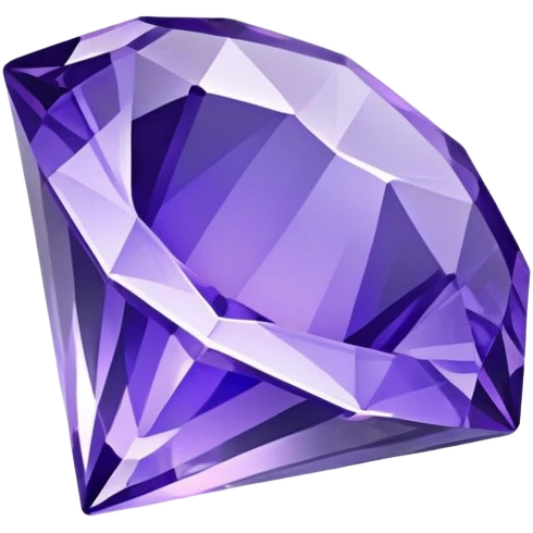 Tanzanite crystal purple emoji