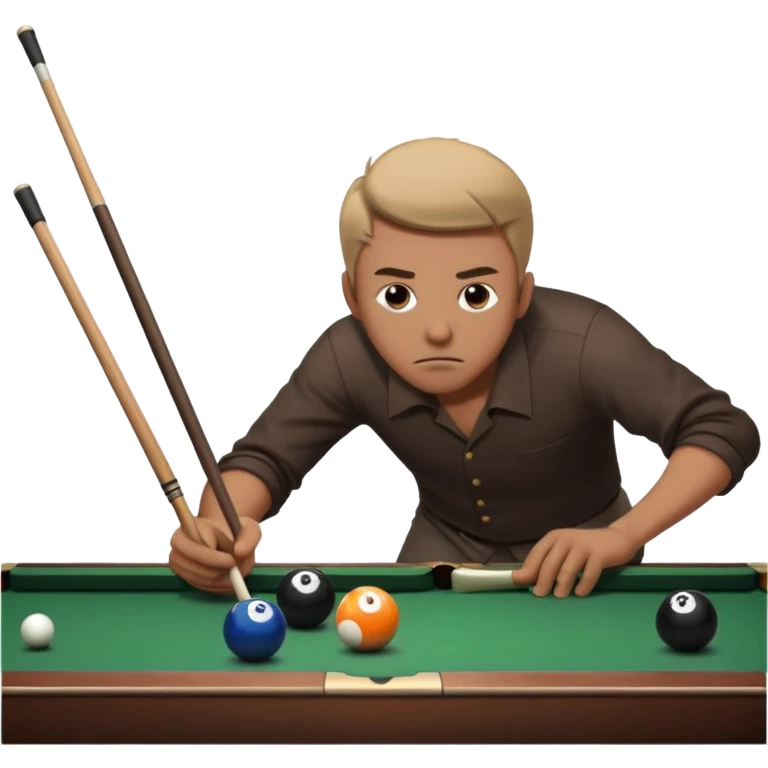billiard man emoji