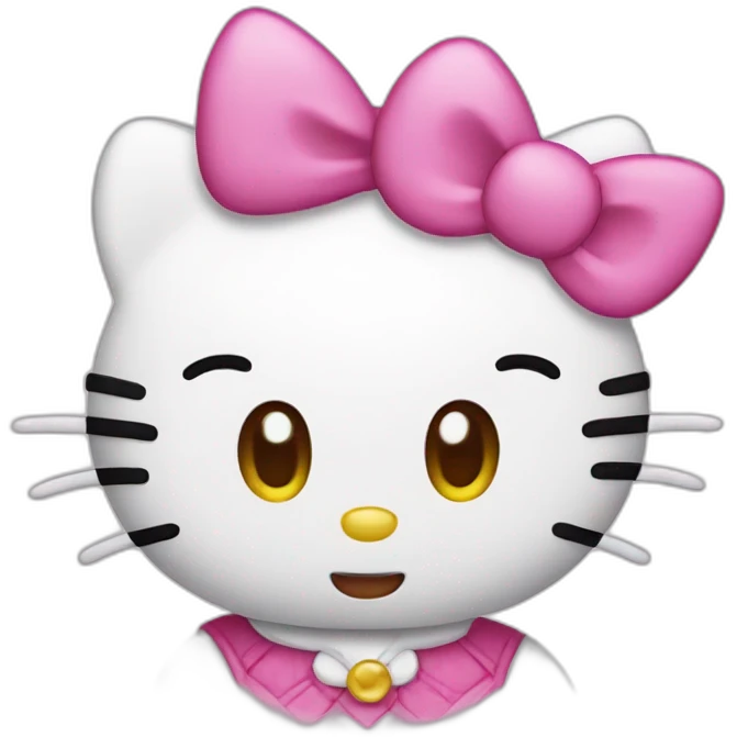 Hello kitty emoji