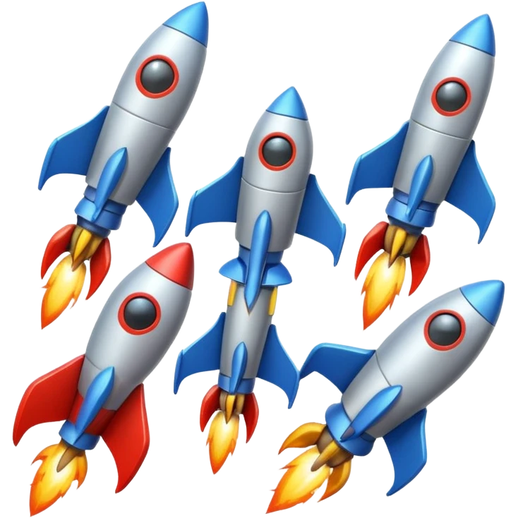 rocket-powered animals emoji