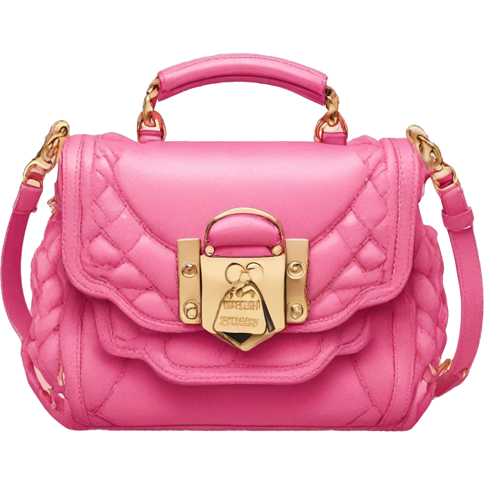 pink juicy couture hand bag emoji