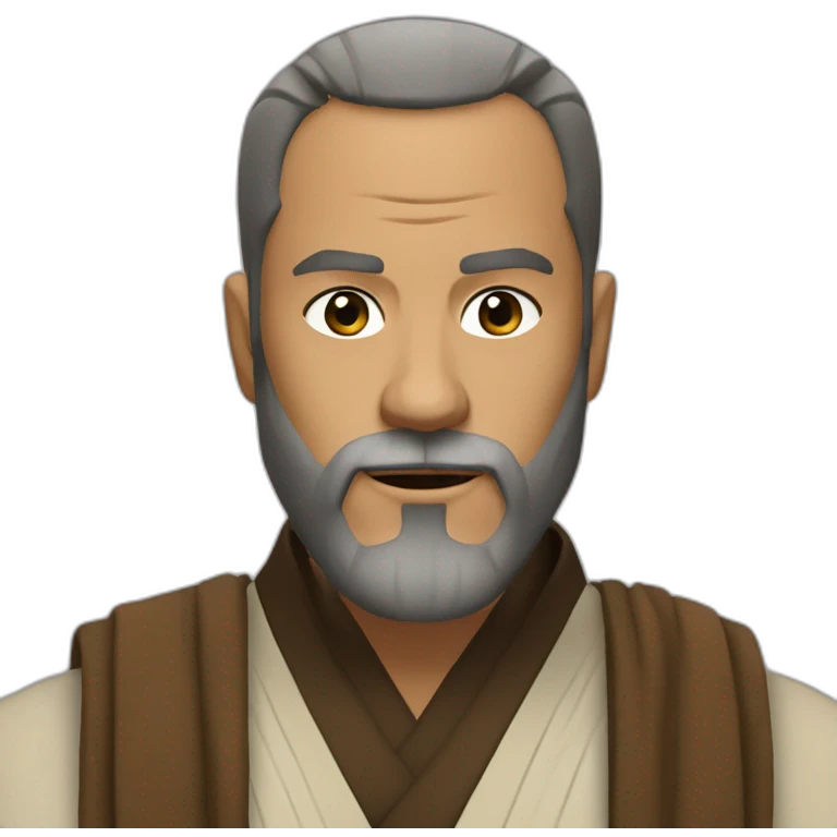 Obi one kenobi si barba emoji