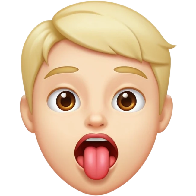 tongue out mischievous emoji