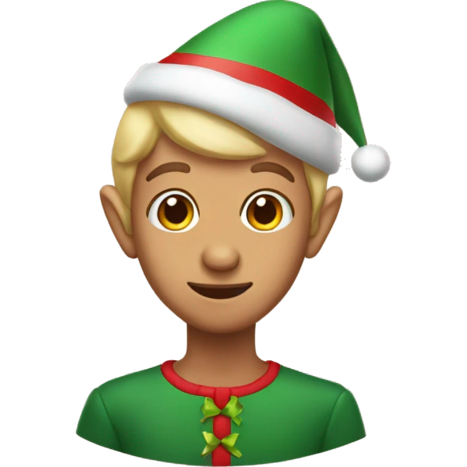 christmas elf  emoji