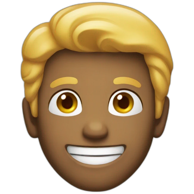 One hundred smile emoji