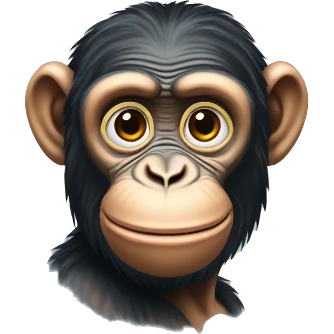 Chimpanzee emoji