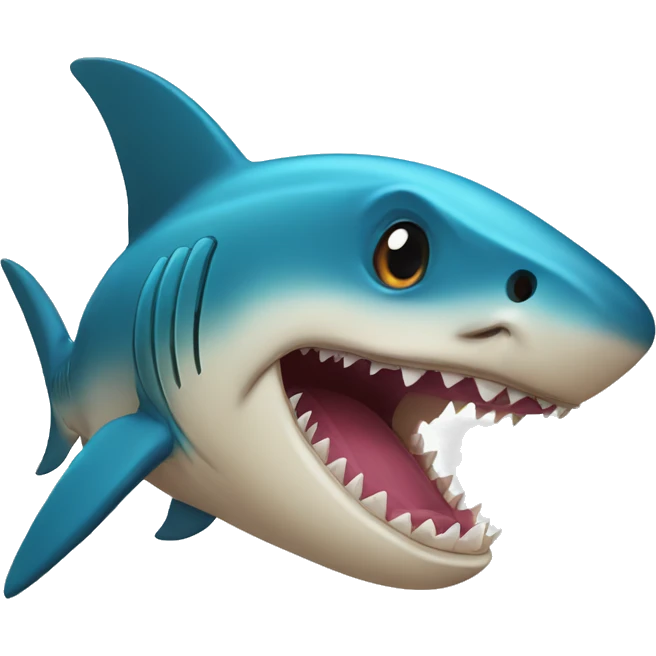 Tiburón enamorado  emoji