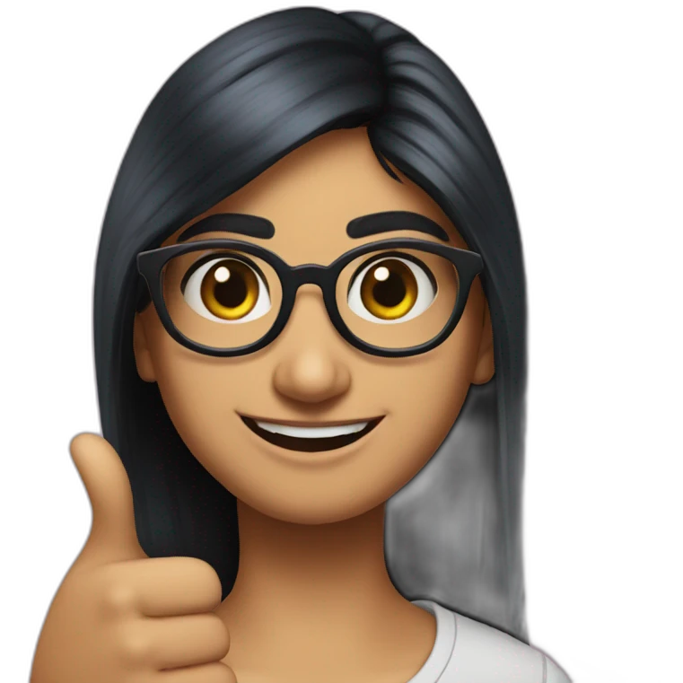 Mia Khalifa thumb up emoji