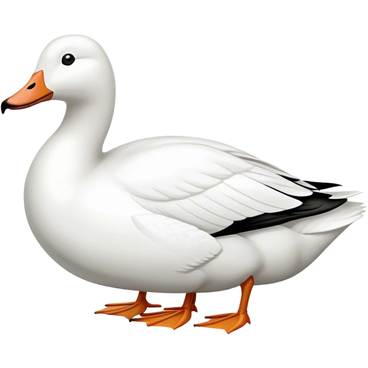 Snow goose decoys emoji
