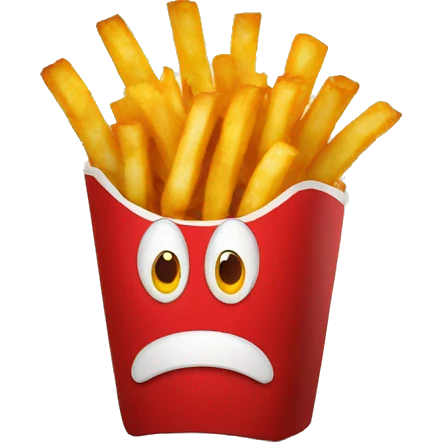 Cajun fries emoji