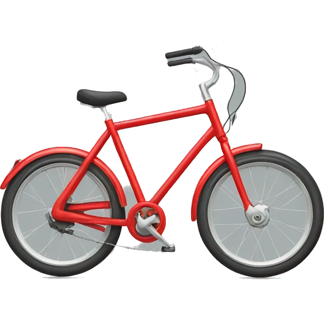 A red splendor bike emoji