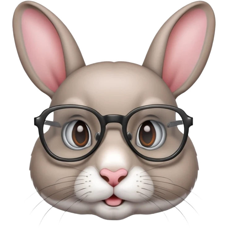 🐰🤓 emoji