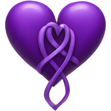 Purple Hearts emoji