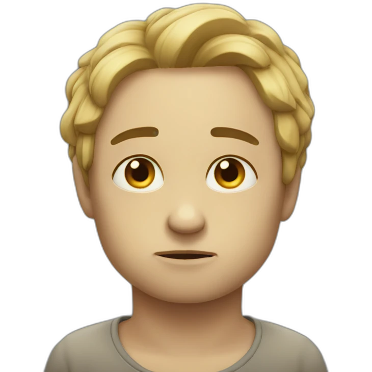 Triste emoji