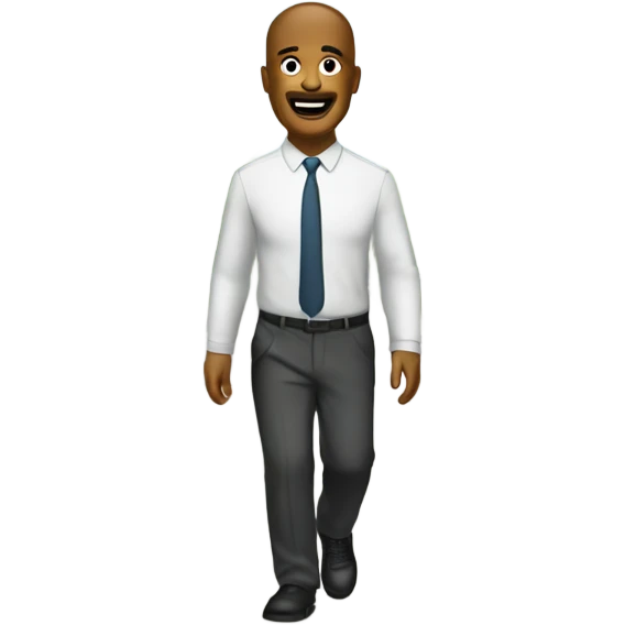 Mr. Walk down me I’m a walkway emoji