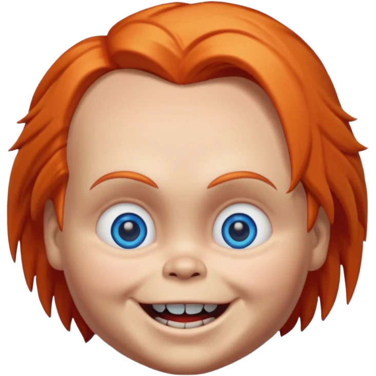 Un emojin de chuky emoji