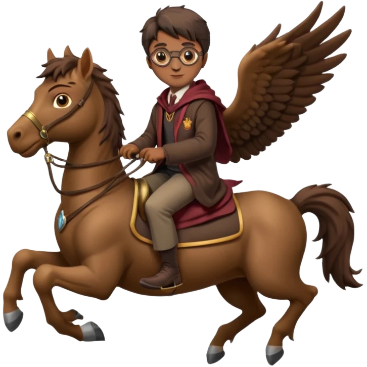 hippogriff and harry potter emoji
