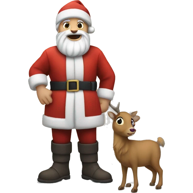 A Christmas tale in the forest emoji