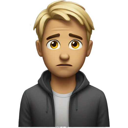 Sad emoji