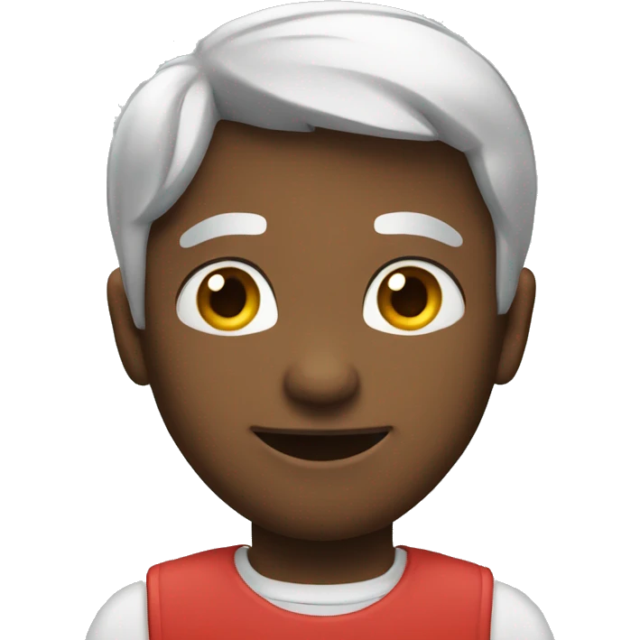 Personnage qui tiens un coeur emoji