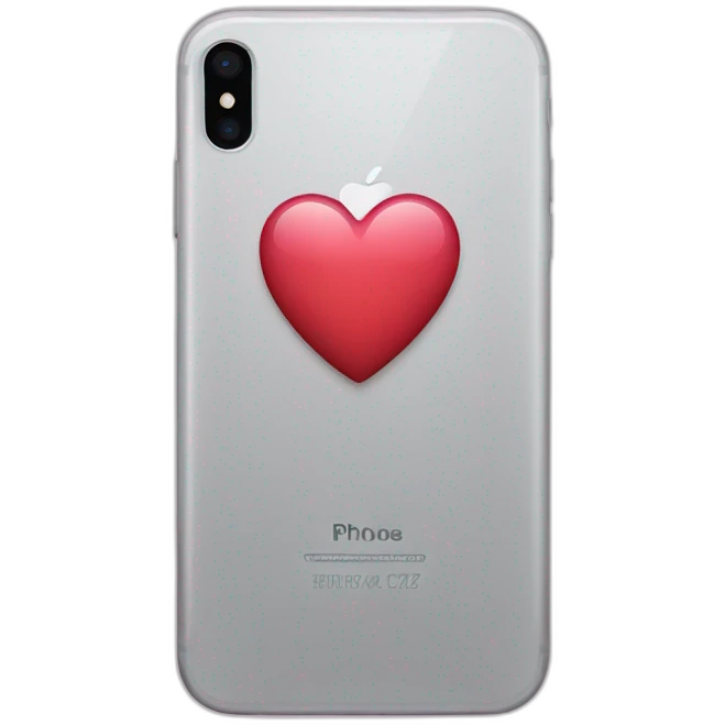 iPhone heart emoji