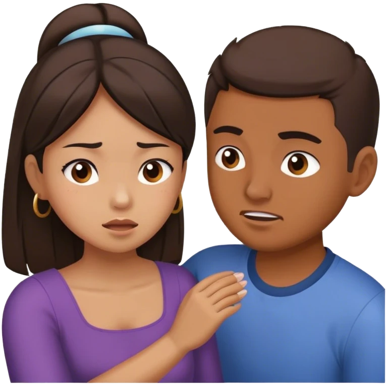 filipina girl smacked latino guy in the head emoji