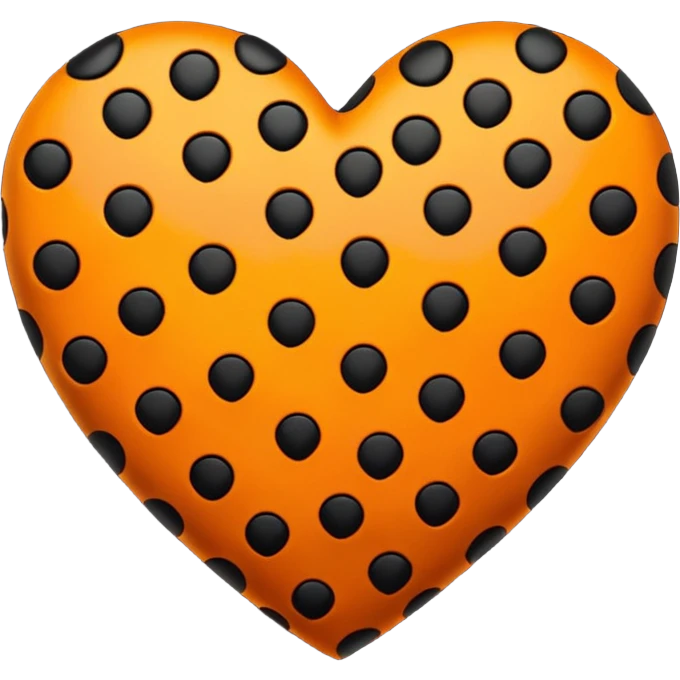 Leopard heart emoji