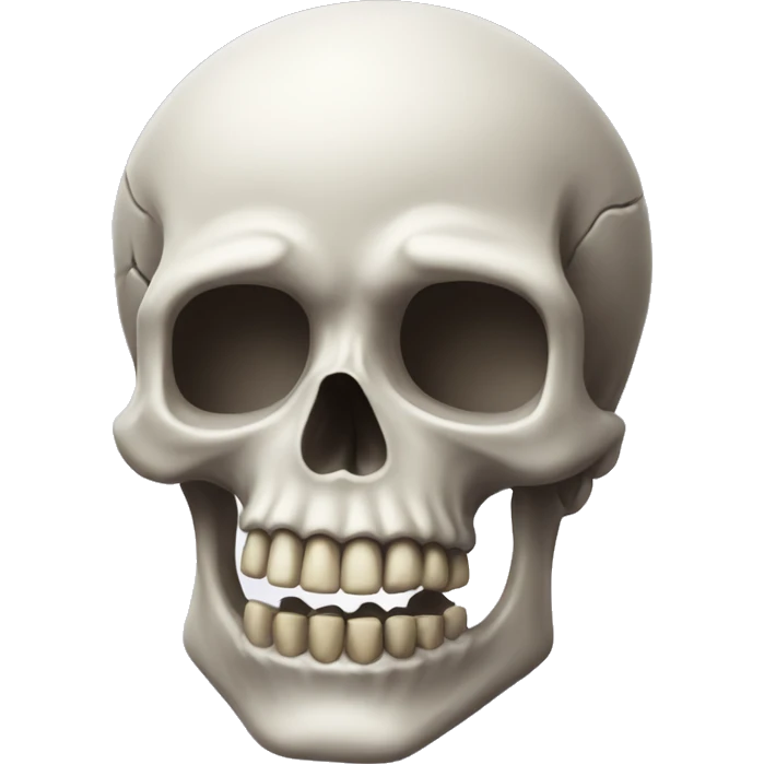 Skull emoji mixed with 🤯 emoji