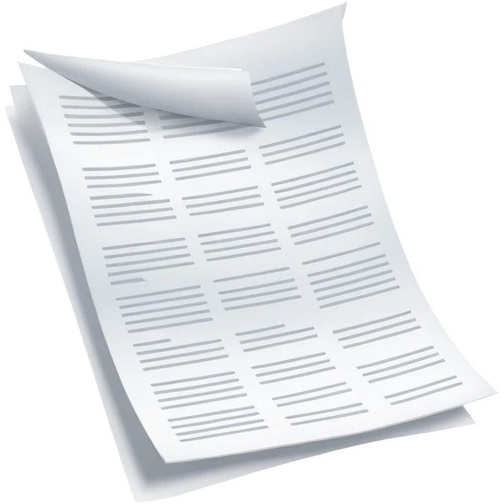 documents in the air emoji