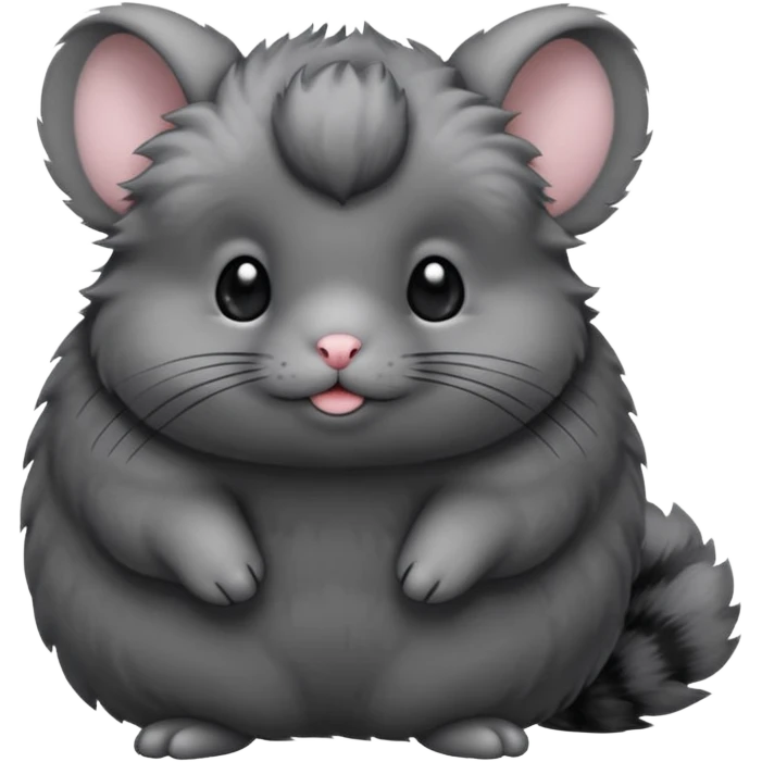 angora black chinchilla emoji