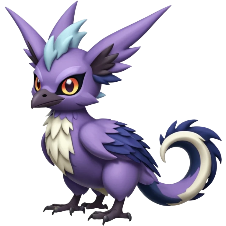 Noibat-Silvally-Fakémon-hybrid-creature (full body)  emoji