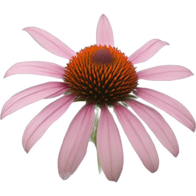 whole echinacea flower emoji