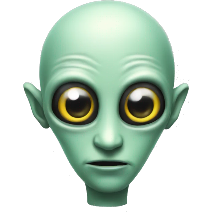 abstract alien emoji