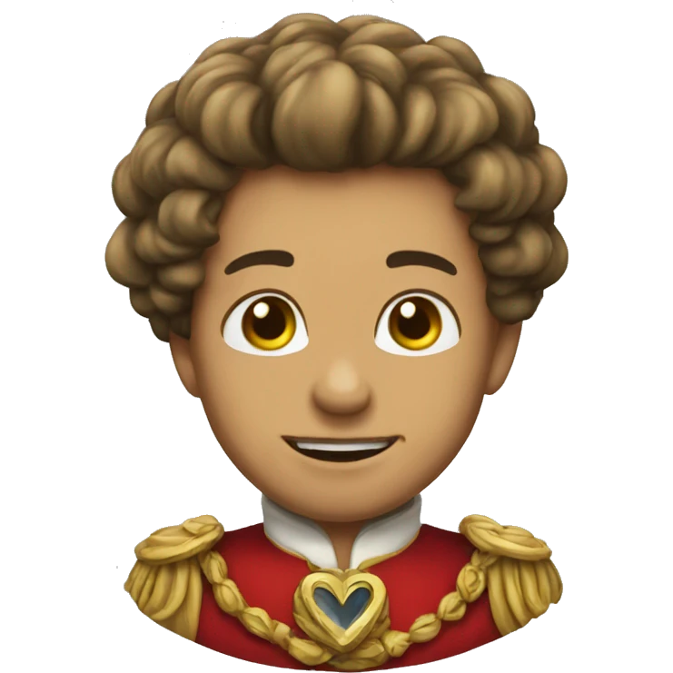 regal heart emoji