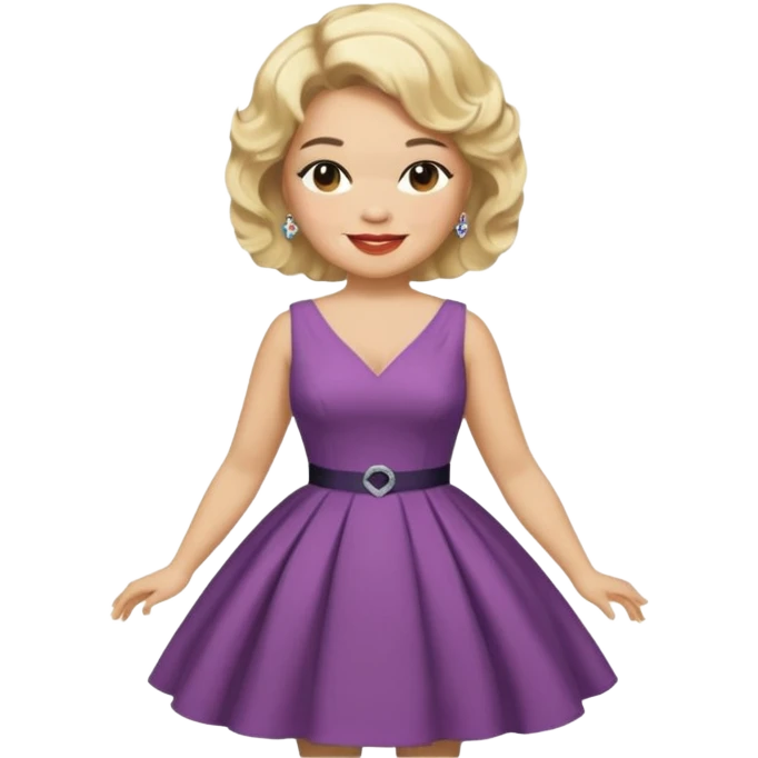Etta James with blonde hair emoji