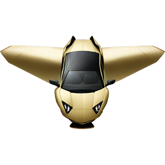 Flying Lamborghini  emoji