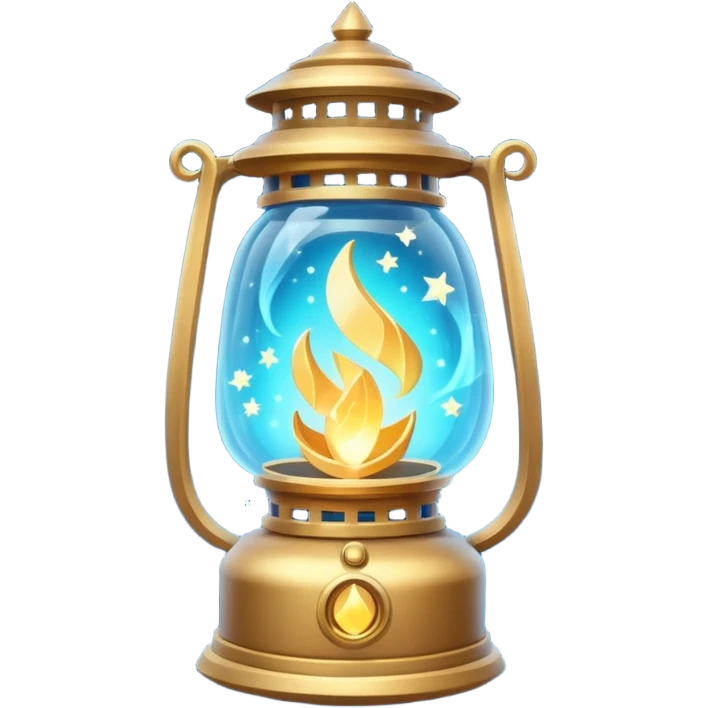 cosmic magic lantern object icon, floating lantern with arcane energy, swirling stars inside, glowing ancient runes, epic fantasy aura, 3D cartoon, mobile game icon style, centered, clean background, no text, no watermark
 emoji