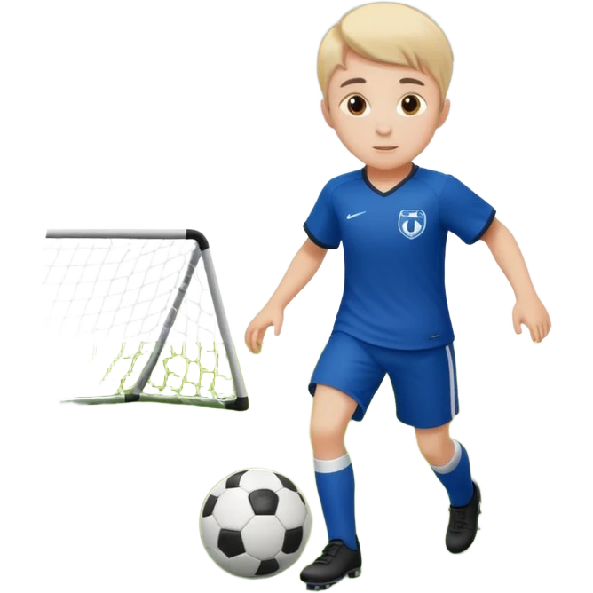  мальчик играет в футбол и эта картинка должна быть обведена в кружок !!!!!! emoji