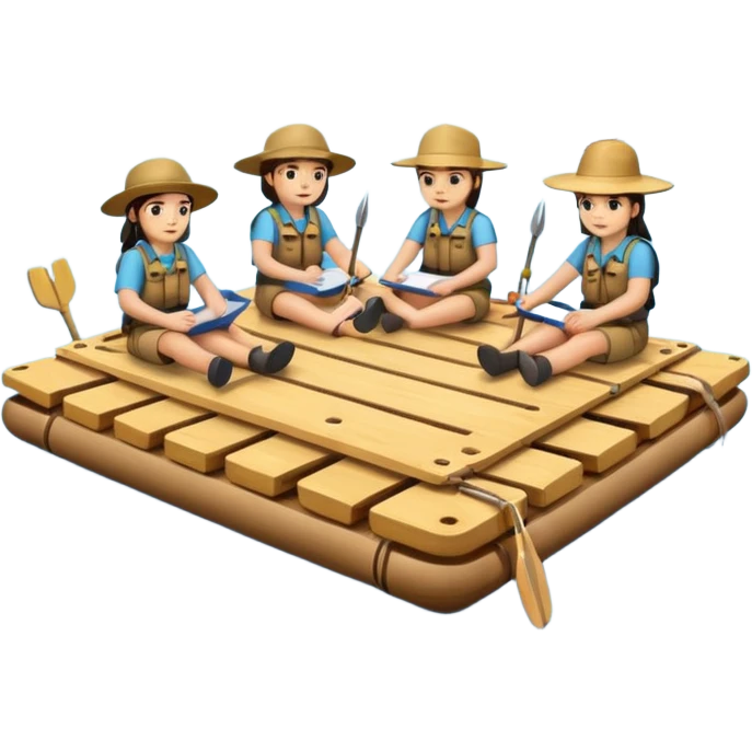 apache zookeeper on a raft emoji