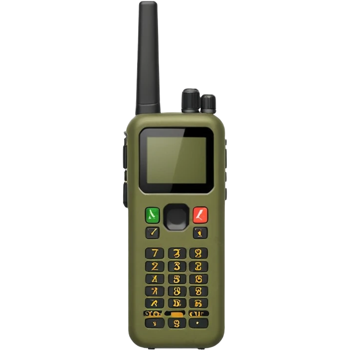 ARMY Walkie Talkie  emoji