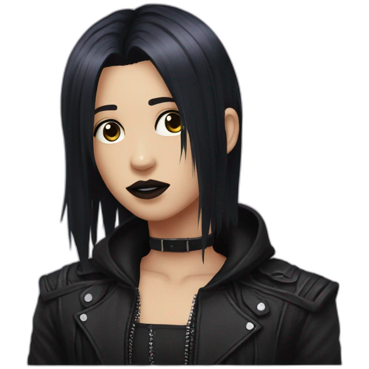 Jonathan joestarwith goth girl emoji